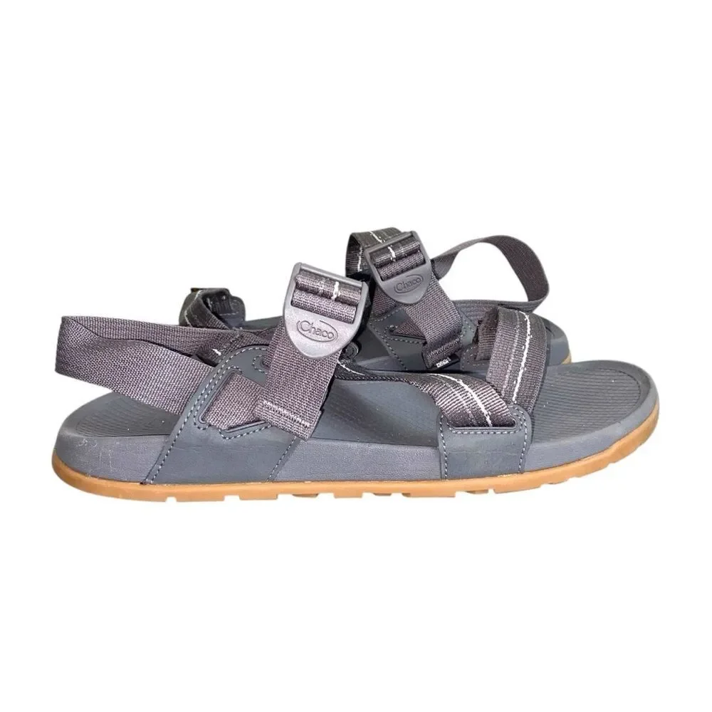 Chaco Lowdown Grey Open Toe Hiking Performance Strappy Sport Sandals Size 11